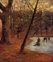 Gauguin, Paul - Skaters in Fredericksberg Park